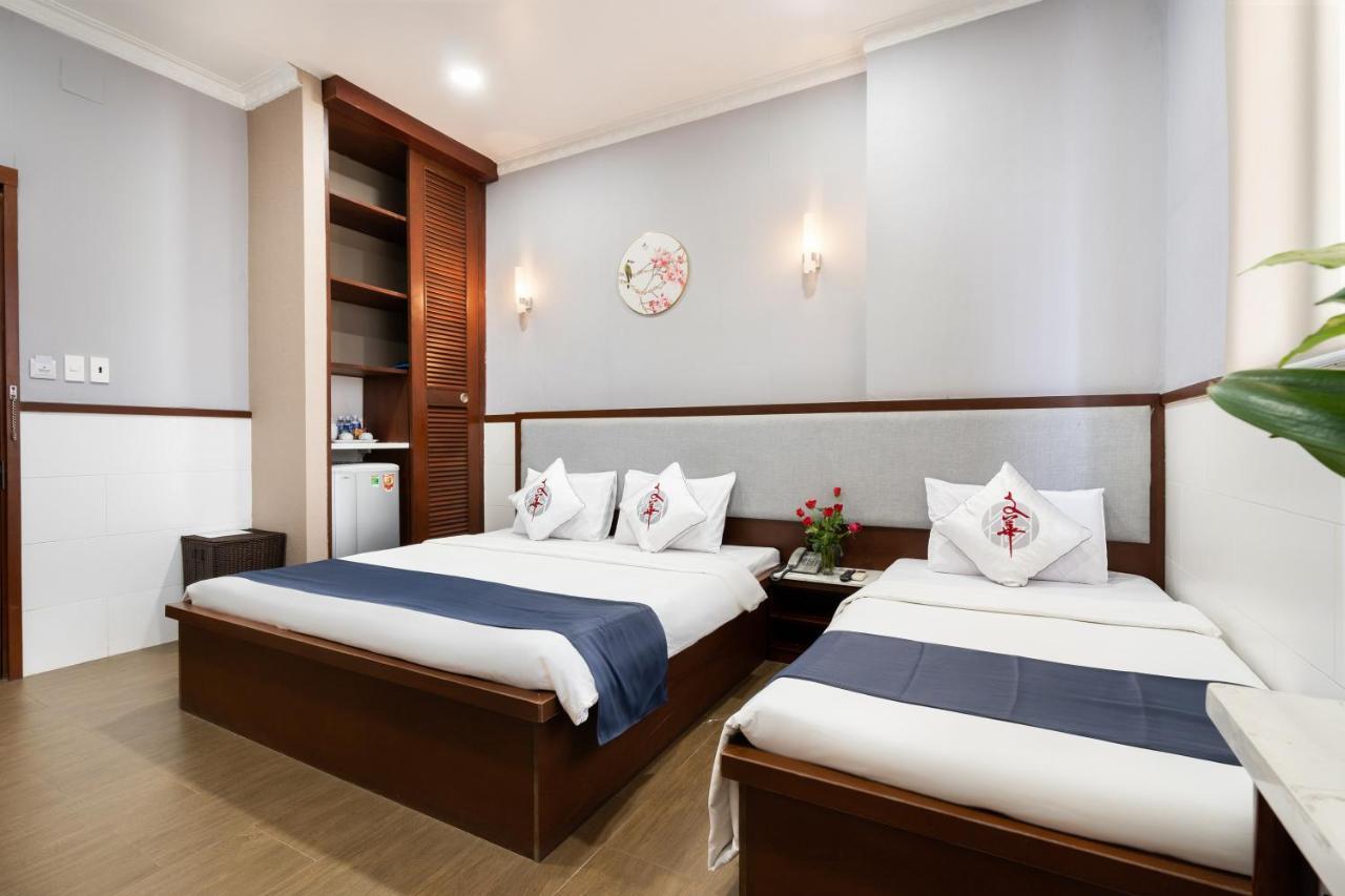 Van Hoa Hotel مدينة هوشي منه المظهر الخارجي الصورة