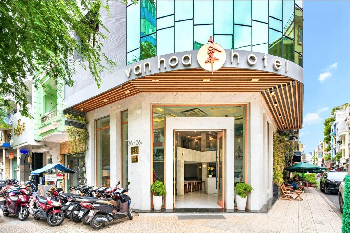 Van Hoa Hotel مدينة هوشي منه المظهر الخارجي الصورة